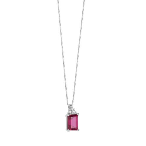 Collana Comete Oro Rubino GLB 1439
