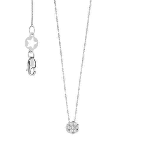 Collana Comete Oro e Diamanti P.Ct 10