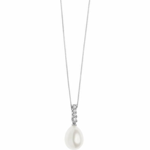 Collana Comete Oro Perle e Diamanti P.Ct 10 GLP 574