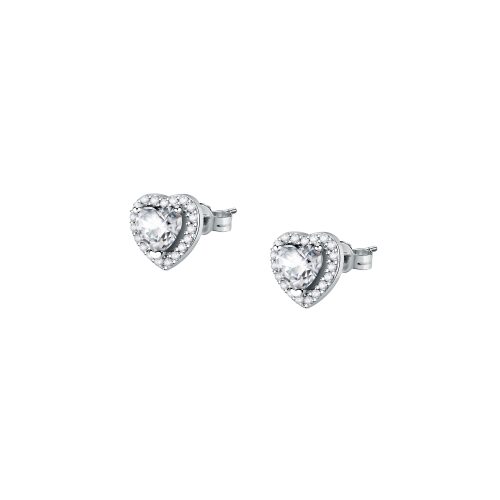 TESORI EARR LOBE SILV925 RH CZ WHITE SAVB07_1