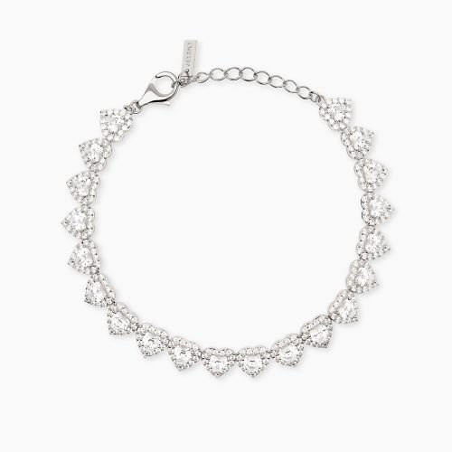 Bracciale in argento 925/°°° zirconi