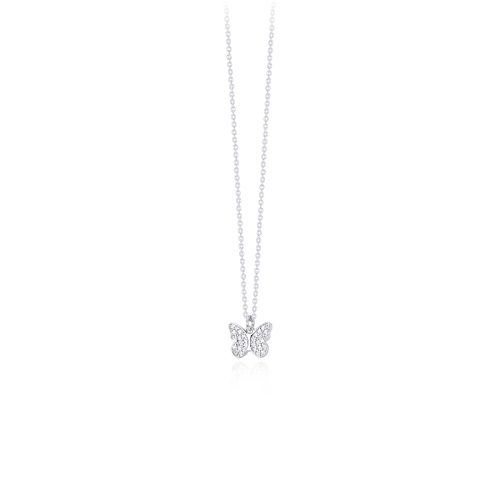 Collana Mabina Argento Farfalla
