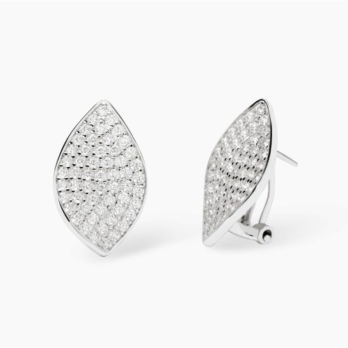 Orecchini in argento 925/°°° zirconi