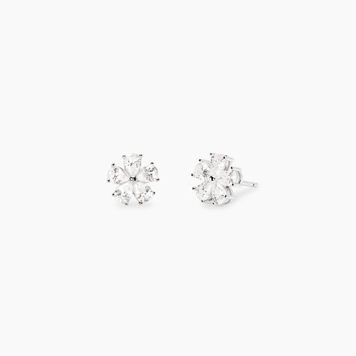 Orecchini in argento 925/°°° zirconi