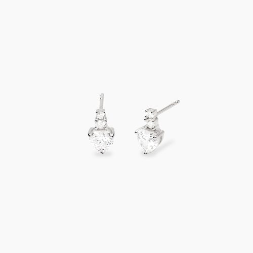 Orecchini in argento 925/°°° zirconi