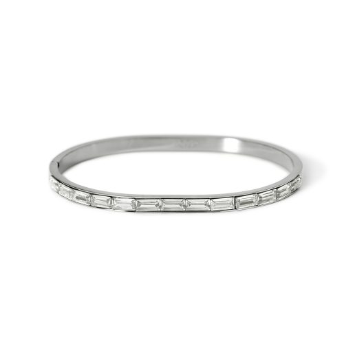 Bracciale in acciaio 316L zirconi