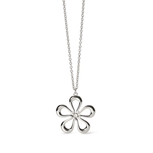 Collana in acciaio 316L cristalli