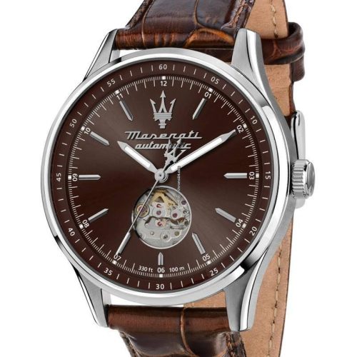 SORPASSO 42MM AUTO BROWN DIAL BROWN ST
