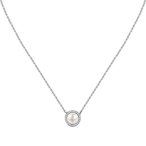 PERLA NECKL PENDANT 925 RH PEARL 38+4CM SAER49_1