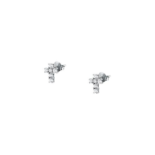 TESORI EARR CROSS SILV925 CZ WHITE RH SAIW217_1