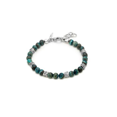BRACCIALE TANGO DIASPRO VERDE cm 22