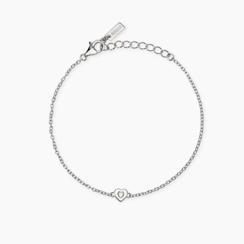 Bracciale in argento 925/°°° diamanti lab-grown