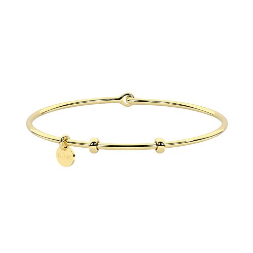 Bracciale in acciaio 316L PVD giallo