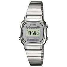 Casio Vintage Mini Acciaio LA670WEA-7EF